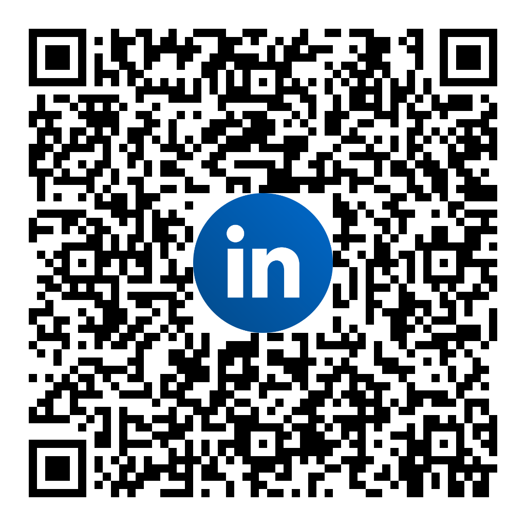 C�digo QR de la p�gina de LinkedIn de la Red RIOBIC
